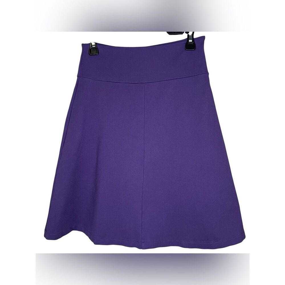 Betabrand Purple A-Line Stretch Fit Women's Midi Skort Sz S Tennis Core, Casual